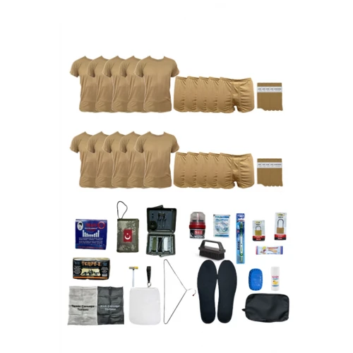 Astüm Bedelli/Acemi Yazlık Askeri Malzeme Paketi