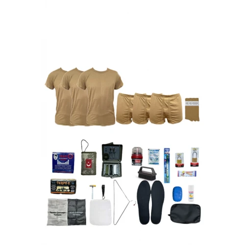 Astüm 3’lü Temel Asker Seti: Bedelli/acemi Yazlık Askeri Malzeme Paketi