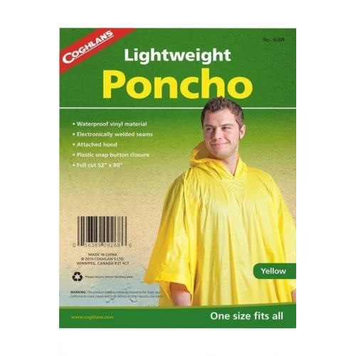Astüm Yağmurluk Panço (sarı)