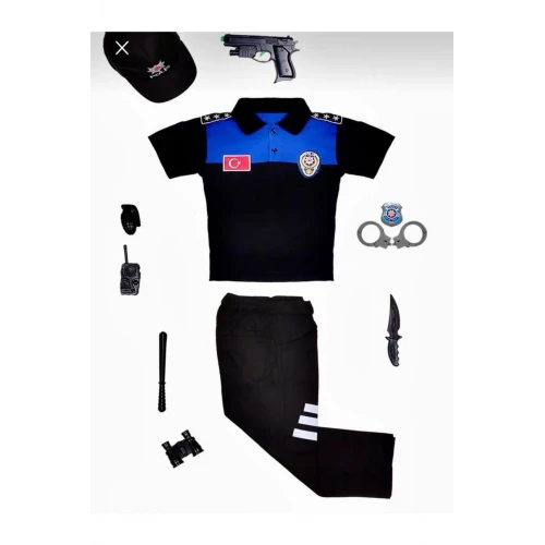 Astüm Çocuk Sivil Toplum Kostümü Polo Yaka Lacivert Oyuncaklı