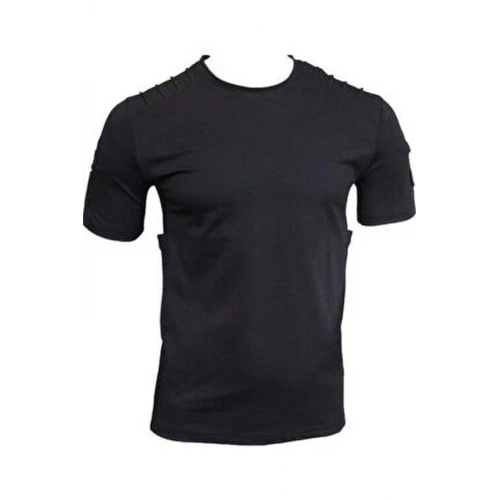 Astüm Erkek Siyah T-shirt