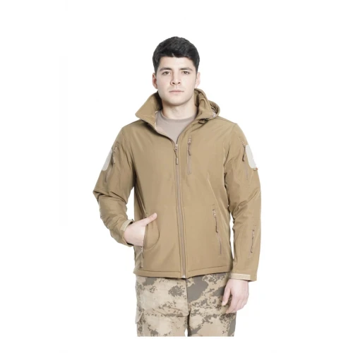 Astüm Softshell Yağmur Geçirmez Mont Bej Renk 5.11