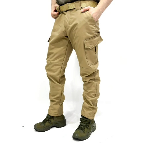Astüm Su-Rüzgar Geçirmez Bej Softshell Pantolon