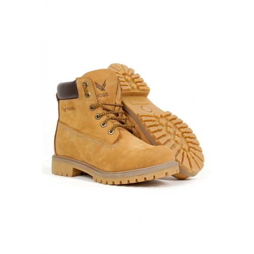 Astüm Vogel VHT-M7000 Su Geçirmez Erkek Bej Klasik Bot