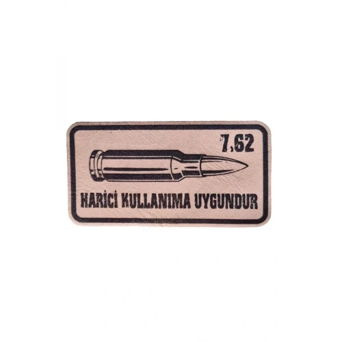 Astüm 7,62 Harici Kullanıma Uygundur Deri Peç -arma - Leather Patch