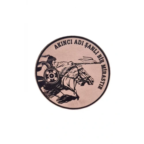Astüm Akinci Deri Peç -arma - Leather Patch