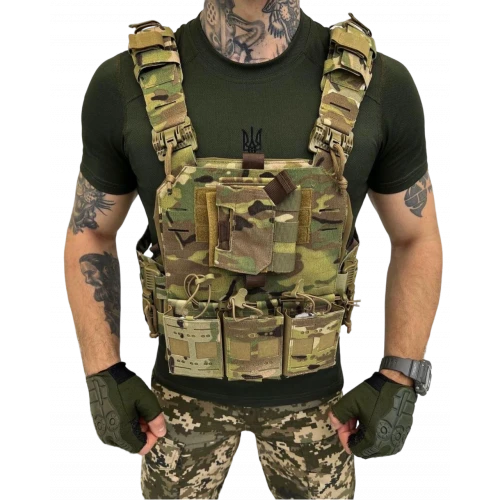 Astüm Askeri Hücum Yeleği Multicam Desen