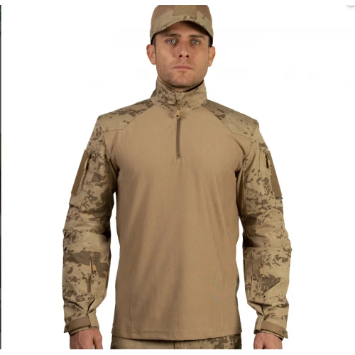 Astüm Sungur 4 Cepli Jandarma Kamuflaj Taktik Operasyon Tişörtü