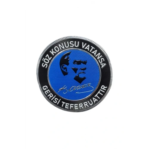 Astüm ATATÜRK - SÖZ KONUSU VATANSA - Arma - TPU Patch