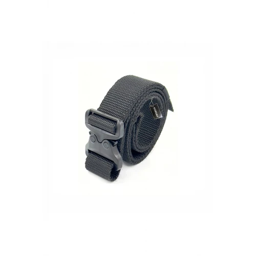 Astüm Siyah Plastik Kobra Kemer, Outdoor Palaska