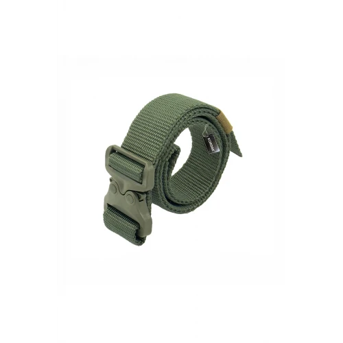 Astüm Haki Plastik Kobra Kemer, Outdoor Palaska