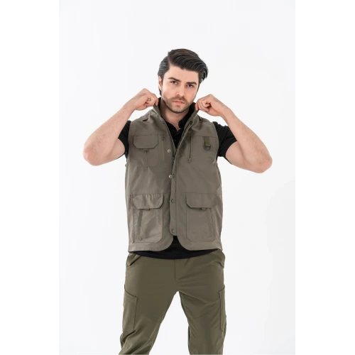 Bikatex Taktik Avcı Yeleği Çok Cepli Gazeteci Yeleği - 201