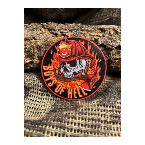 Boys Of Hell Patch/Peç/Arma (8,5cm) Özel Tasarım Peç