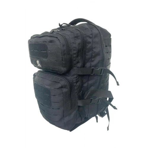 Astüm Siyah Renk Yırtılmaz Kumaş 45 Litre Askeri Çanta