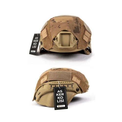 Astüm Çöl Kamuflaj Kısa Airsoft Kask Kılıfı