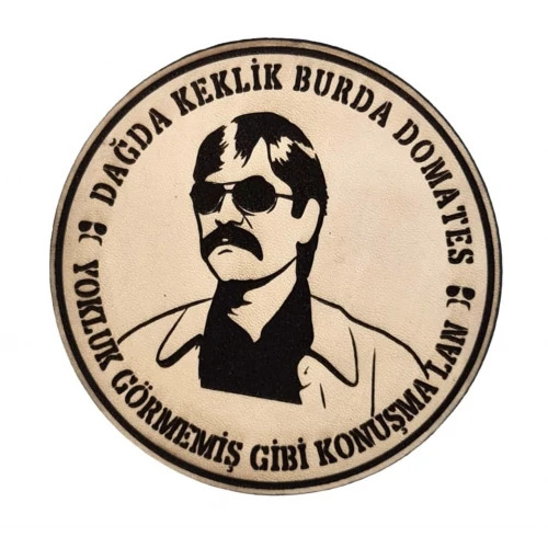 Dağda Keklik Burda Domates 2 Deri PEÇ - Arma - Askeri Patch