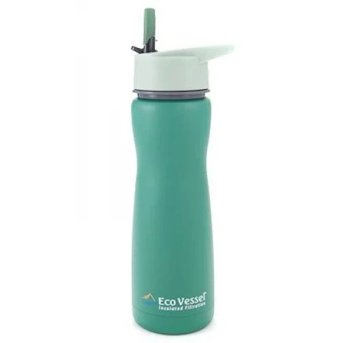 Eco Vessel Aqua Vessel Insulated Filtre Bottle Termos 0.50 Litre-YEŞİL