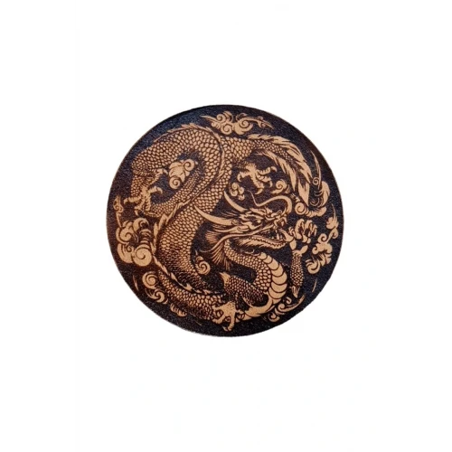 Astüm Ejderha Deri Peç - Arma - Askeri Patch