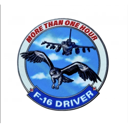 F-16 Figting Falcon F-16 Driver More than One Hour PEÇ - Arma - TPU Patch
