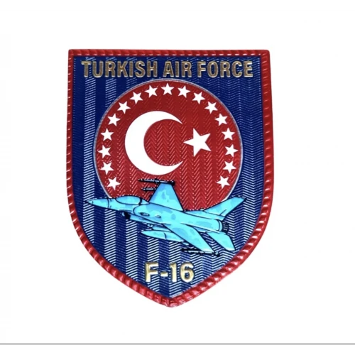 Astüm F-16 Turkish Air Force PEÇ - Arma - TPU Patch