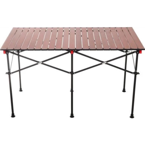 FreeCamp 8830-H5-C Katlanır Masa-KAHVERENGİ