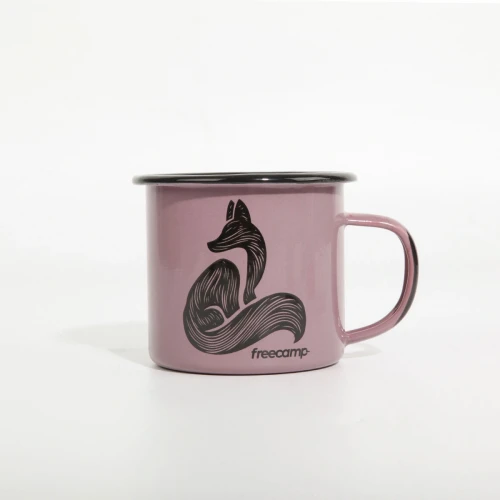 FreeCamp Campers Emaye Mug 350ml-LİLA