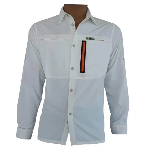 FreeCamp Florida Erkek Gömlek-BEYAZ