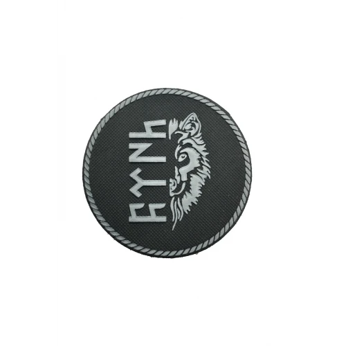 Astüm Göktürkçe Türk Yazılı Kurt Tactical Peç Patch Arma