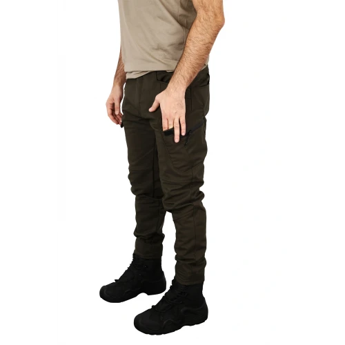 Astüm Haki Tactical Çok Cepli Askeri Outdoor Kamp Yırtılmaz Kumaş Pantolon