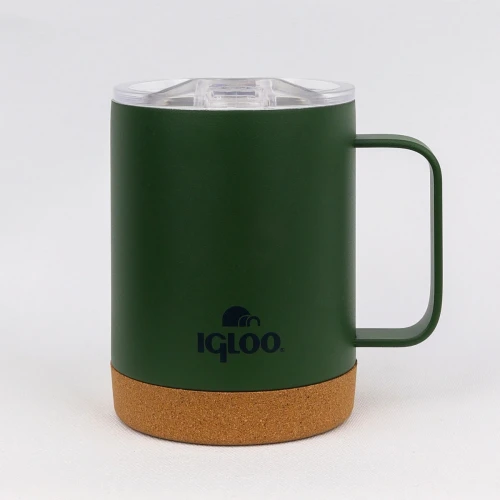 Igloo Cork Mug 350ml-HAKİ