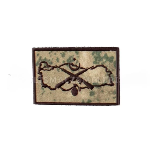 Astüm Jandarma Asayiş İç Güvenlik Pvc Bröve