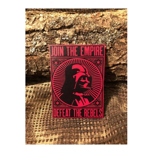 Join The Empire Patch/Peç/Arma (7,5 x 5,3cm) Özel Tasarım Peç