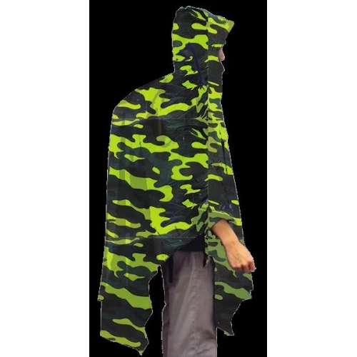 Jr Gear Poncho Unisex Panço Yağmurluk-KAMUFLAJ