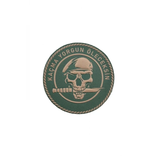 Astüm Kaçma Yorgun Öleceksin Tactical Peç Patch
