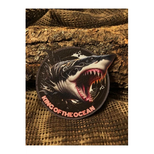 King Of The Ocean Patch/Peç/Arma (10 x 8,5cm) Özel Tasarım Peç
