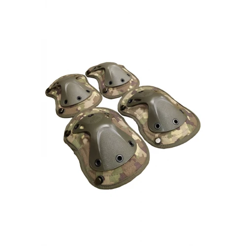 Astüm Multicam Kamuflaj Balistik Koruyucu Dizlik ve Dirseklik Takımı