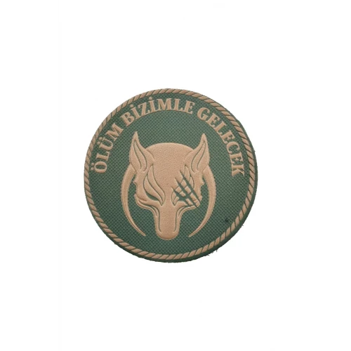 Astüm Ölüm Bizimle Gelecek Peç - Tactical Airsoft Patch Arma
