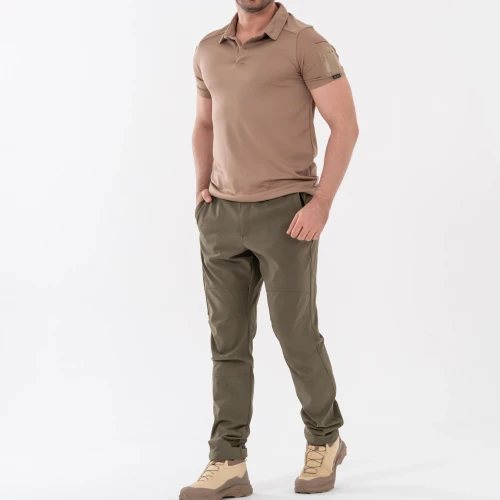Astüm Haki Outdoor Taktik Trekking Kargo Cepli Pantolon - 544