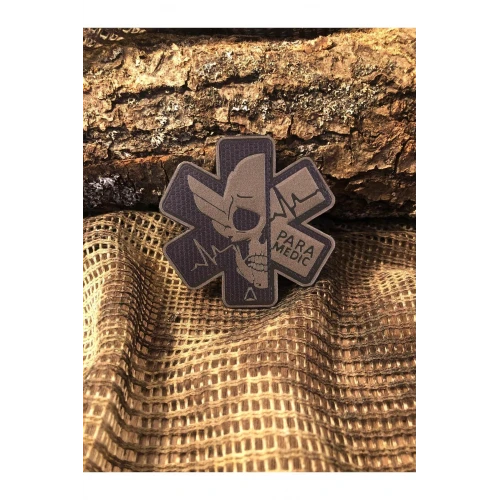 Paramedic Patch/Peç/Arma (7 x 7cm) Özel Tasarım Peç