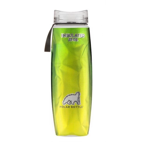 Polar Bottle Ergo Insulated Halftone Termos 0.65 Litre-YEŞİL