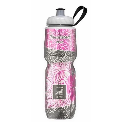 Polar Bottle Insulated Graphic Termos 0.70 Litre-PEMBE-GRİ