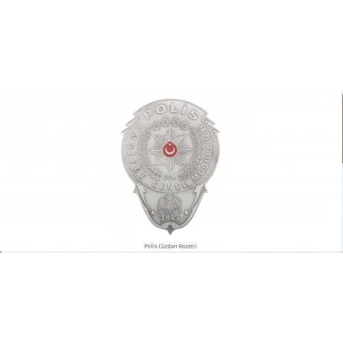 Astüm Polis Cüzdan Rozeti