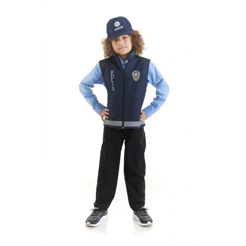 Astüm Polis Kostümü Çocuk