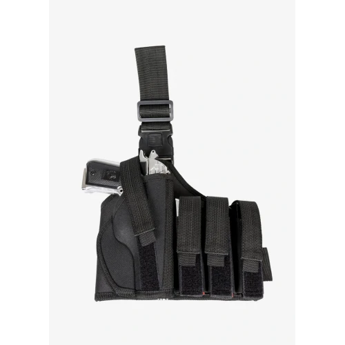 Astüm Polis Özel Harekat Siyah Tactikal Mil-le Bacak Kılıfı