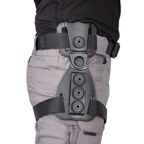 Astüm Hareketli Alçak Taşıma Silah Kılıf Aparatı Siyah