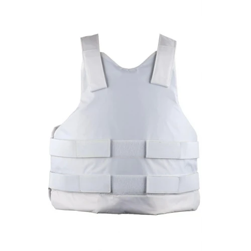 Astüm Kurşun Geçirmez Gizli İç Yelek Beyaz