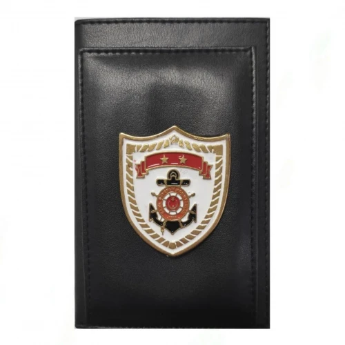Astüm Sahil Güvenlik Kalemlikli Not Defteri Cüzdan (Metal Rozet)