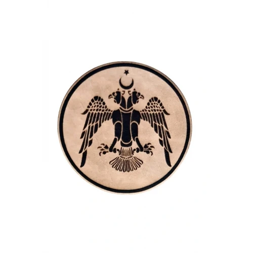 Astüm Selçuklu Kartalı Deri Peç - Arma - Askeri Patch