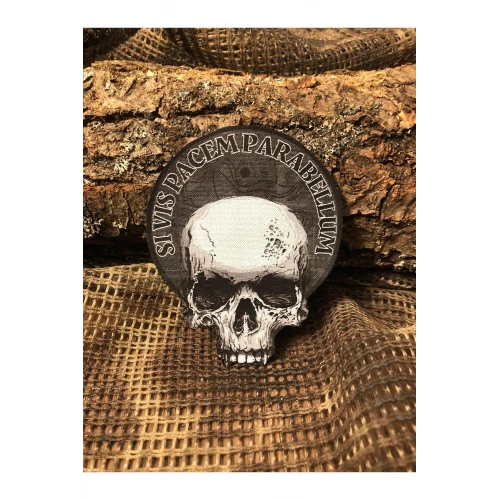 Si Vis Pacem Para Bellum Patch/Peç/Arma (8,7 x 7,2cm) Özel Tasarım Peç