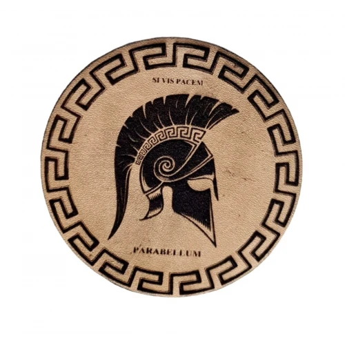 Astüm SI VIS PACEM PARABELLUM Deri PEÇ - Arma - Askeri Patch